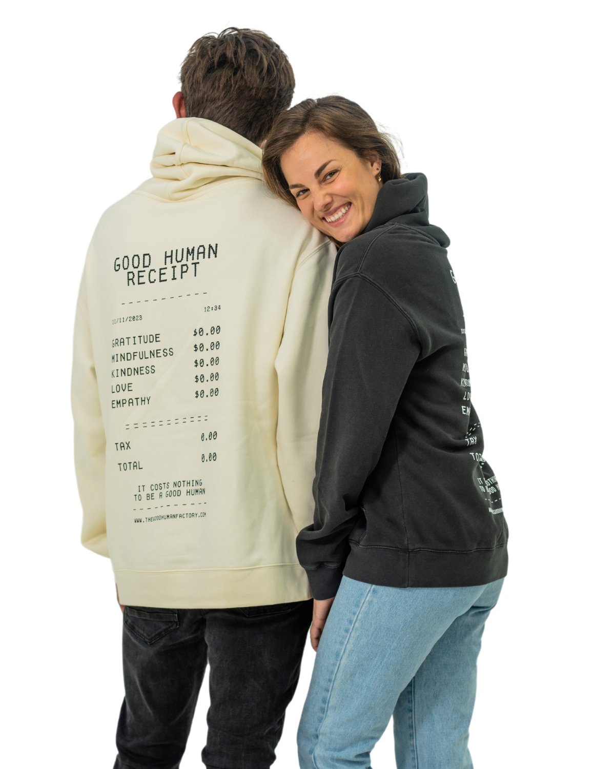 Unisex Receipt Hoodie - The Good Human Factory