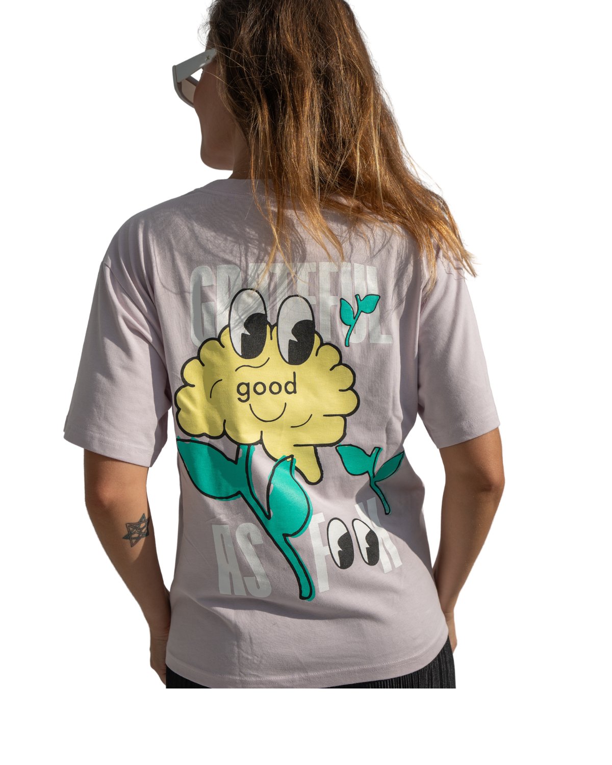 Women's Grateful As Fook Tee - The Good Human Factory