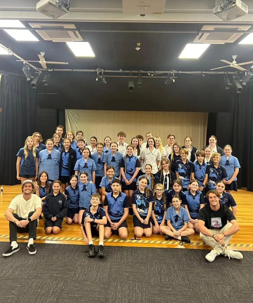 Blue Minds workshop with students